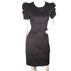 NWT Pretty Black Fitted Ivanka Trump Dress Size 2